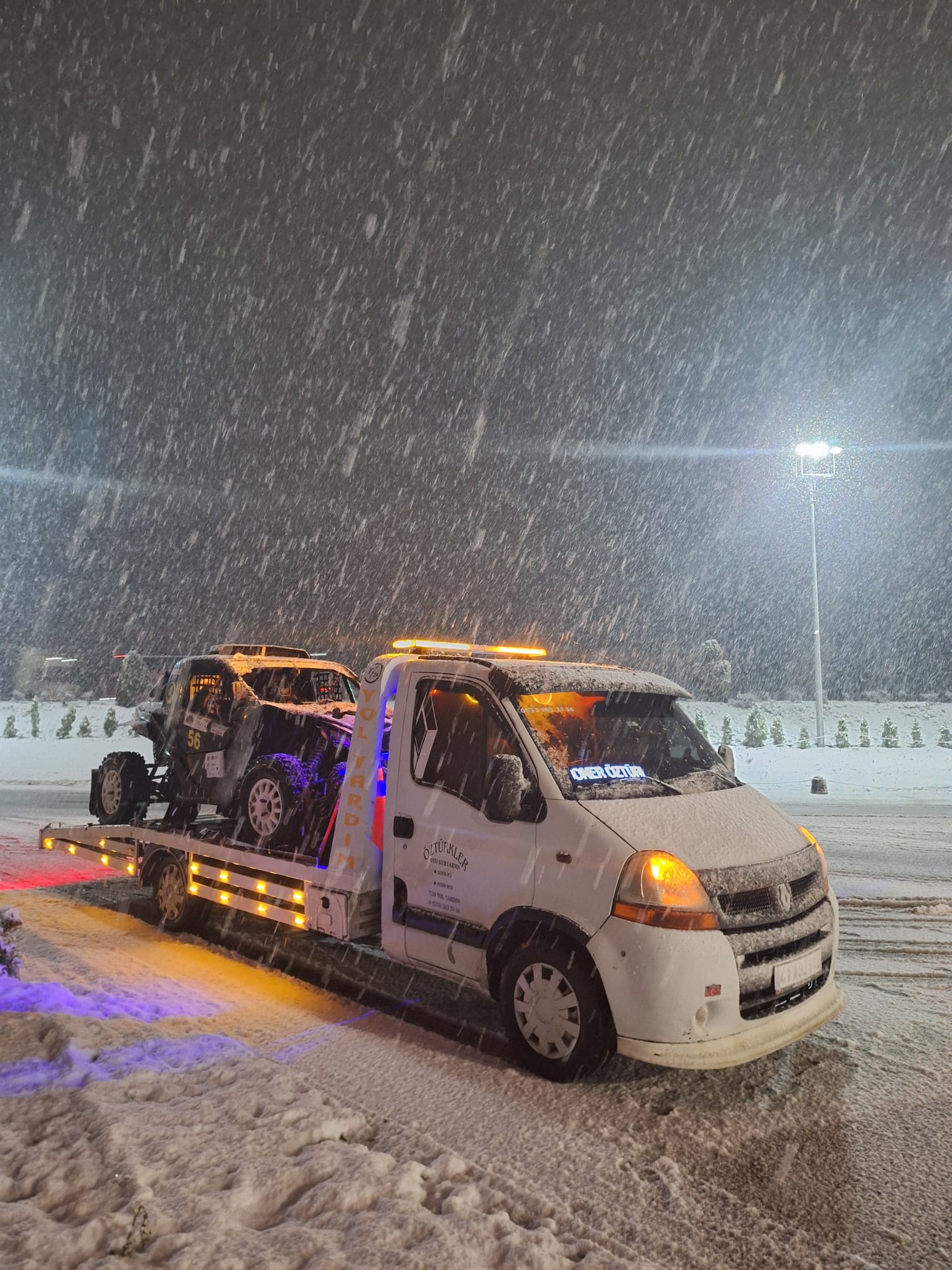 Kazalı Araç Çekici